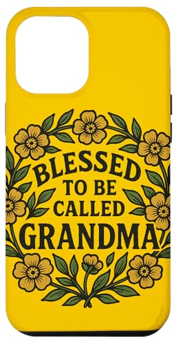 Gesegnet, Oma genannt zu werden, Illustration, Omas Design Hülle für iPhone 12 Pro Max von Grandmas Love Snugg