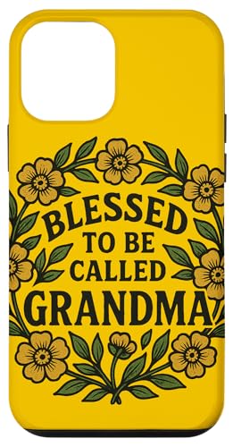 Gesegnet, Oma genannt zu werden, Illustration, Omas Design Hülle für iPhone 12 mini von Grandmas Love Snugg