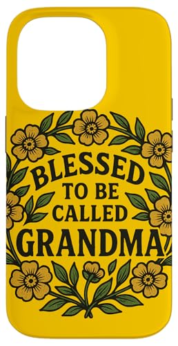 Gesegnet, Oma genannt zu werden, Illustration, Omas Design Hülle für iPhone 14 Pro von Grandmas Love Snugg