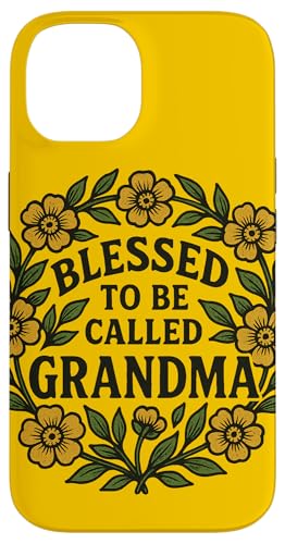 Gesegnet, Oma genannt zu werden, Illustration, Omas Design Hülle für iPhone 14 von Grandmas Love Snugg