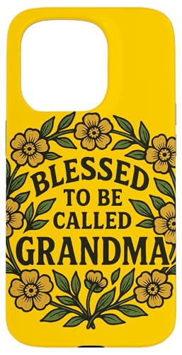 Gesegnet, Oma genannt zu werden, Illustration, Omas Design Hülle für iPhone 15 Pro von Grandmas Love Snugg