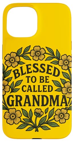 Gesegnet, Oma genannt zu werden, Illustration, Omas Design Hülle für iPhone 15 von Grandmas Love Snugg