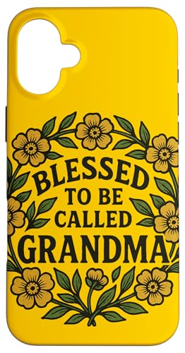 Gesegnet, Oma genannt zu werden, Illustration, Omas Design Hülle für iPhone 16 Plus von Grandmas Love Snugg