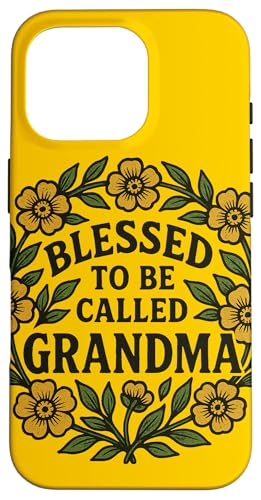 Gesegnet, Oma genannt zu werden, Illustration, Omas Design Hülle für iPhone 16 Pro von Grandmas Love Snugg