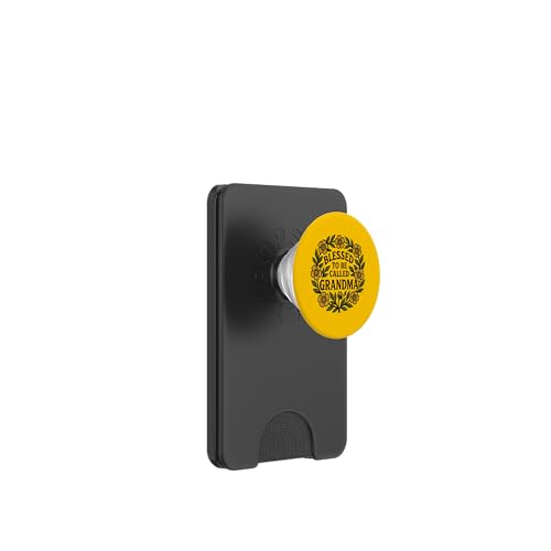 Gesegnet, Oma genannt zu werden, Illustration, Omas Design PopSockets PopWallet für MagSafe von Grandmas Love Snugg