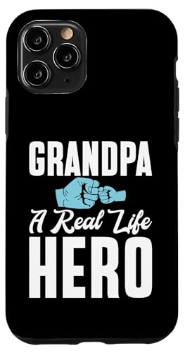 Opa Ein echter Held Opa Hülle für iPhone 11 Pro von Grandpa Gifts