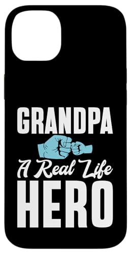 Opa Ein echter Held Opa Hülle für iPhone 14 Plus von Grandpa Gifts