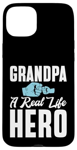 Opa Ein echter Held Opa Hülle für iPhone 15 Plus Opa Ein echter Held Opa Hülle für iPhone 15 Plus von Grandpa Gifts