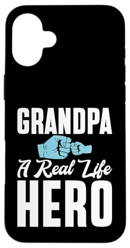 Opa Ein echter Held Opa Hülle für iPhone 16 Plus von Grandpa Gifts