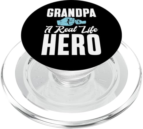 Opa Ein echter Held Opa PopSockets PopGrip für MagSafe von Grandpa Gifts