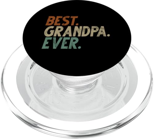 Best Grandpa Ever Granddad Retro Vatertag Großvater PopSockets PopGrip für MagSafe Best Grandpa Ever Granddad Retro Vatertag Großvater PopSockets PopGrip für MagSafe von Grandpa Granddad Funny Father's Day Men Apparel
