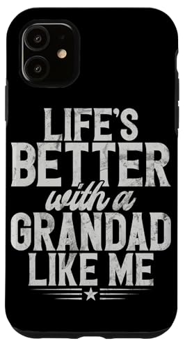 Das Leben ist besser mit einem Opa wie mir Vatertag Lustig Hülle für iPhone 11 Das Leben ist besser mit einem Opa wie mir Vatertag Lustig Hülle für iPhone 11 von Grandpa Granddad Funny Father's Day Men Apparel
