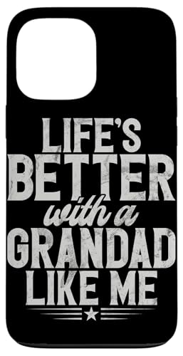 Das Leben ist besser mit einem Opa wie mir Vatertag Lustig Hülle für iPhone 13 Pro Max Das Leben ist besser mit einem Opa wie mir Vatertag Lustig Hülle für iPhone 13 Pro Max von Grandpa Granddad Funny Father's Day Men Apparel