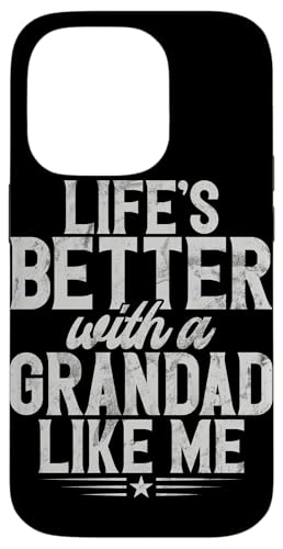 Das Leben ist besser mit einem Opa wie mir Vatertag Lustig Hülle für iPhone 14 Pro Das Leben ist besser mit einem Opa wie mir Vatertag Lustig Hülle für iPhone 14 Pro von Grandpa Granddad Funny Father's Day Men Apparel