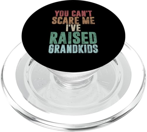 Du kannst mich nicht erschrecken, ich habe Grandkids großgezogen, Retro-Granddad Pops PopSockets PopGrip für MagSafe Du kannst mich nicht erschrecken, ich habe Grandkids großgezogen, Retro-Granddad Pops PopSockets PopGrip für MagSafe von Grandpa Granddad Funny Father's Day Men Apparel