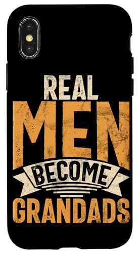 Echte Männer werden Opas Papa Großvater Lustiger Opa Hülle für iPhone X/XS Echte Männer werden Opas Papa Großvater Lustiger Opa Hülle für iPhone X/XS von Grandpa Granddad Funny Father's Day Men Apparel