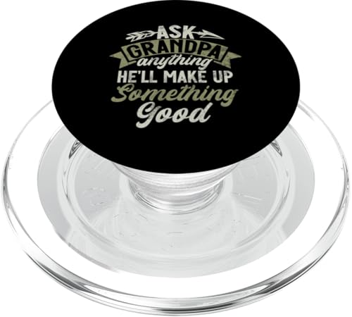 Frag Opa alles, er wird sich etwas ausdenken, gutes Opa. PopSockets PopGrip für MagSafe Frag Opa alles, er wird sich etwas ausdenken, gutes Opa. PopSockets PopGrip für MagSafe von Grandpa Granddad Funny Father's Day Men Apparel