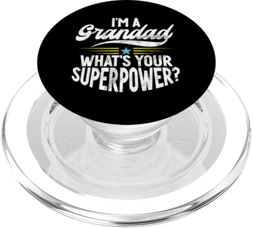 Ich bin ein Opa, was ist deine Superkraft, Opa, Vatertag PopSockets PopGrip für MagSafe Ich bin ein Opa, was ist deine Superkraft, Opa, Vatertag PopSockets PopGrip für MagSafe von Grandpa Granddad Funny Father's Day Men Apparel