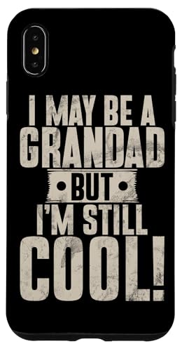 Ich bin vielleicht ein Großvater, aber ich bin immer noch cool Lustiger Vintage-Opa Hülle für iPhone XS Max Ich bin vielleicht ein Großvater, aber ich bin immer noch cool Lustiger Vintage-Opa Hülle für iPhone XS Max von Grandpa Granddad Funny Father's Day Men Apparel