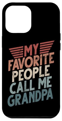 Meine Lieblingsleute nennen mich Opa Retro Granddad Father Hülle für iPhone 12 Pro Max Meine Lieblingsleute nennen mich Opa Retro Granddad Father Hülle für iPhone 12 Pro Max von Grandpa Granddad Funny Father's Day Men Apparel