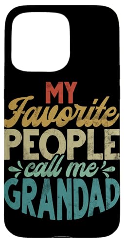Meine Lieblingsleute nennen mich Opa Retro Grandpa Grandpa Hülle für iPhone 15 Pro Max Meine Lieblingsleute nennen mich Opa Retro Grandpa Grandpa Hülle für iPhone 15 Pro Max von Grandpa Granddad Funny Father's Day Men Apparel