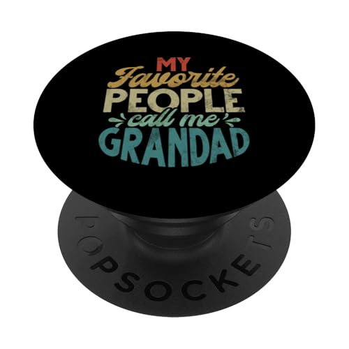 Meine Lieblingsleute nennen mich Opa Retro Grandpa Grandpa PopSockets Klebender PopGrip Meine Lieblingsleute nennen mich Opa Retro Grandpa Grandpa PopSockets Klebender PopGrip von Grandpa Granddad Funny Father's Day Men Apparel