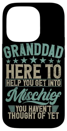 Opa ist hier, um dir zu helfen, Unfug zu treiben Grandfather Pops Hülle für iPhone 14 Pro Opa ist hier, um dir zu helfen, Unfug zu treiben Grandfather Pops Hülle für iPhone 14 Pro von Grandpa Granddad Funny Father's Day Men Apparel
