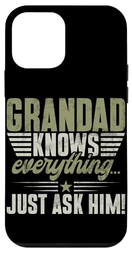 Opa weiß alles, frag ihn einfach Opa Funny Granddad Hülle für iPhone 12 mini Opa weiß alles, frag ihn einfach Opa Funny Granddad Hülle für iPhone 12 mini von Grandpa Granddad Funny Father's Day Men Apparel