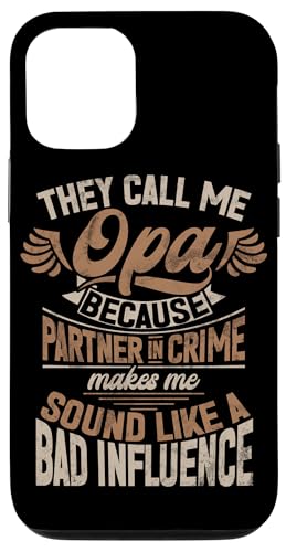 Sie nennen mich Opa, weil der Partner schlecht klingt Hülle für iPhone 12/12 Pro Sie nennen mich Opa, weil der Partner schlecht klingt Hülle für iPhone 12/12 Pro von Grandpa Granddad Funny Father's Day Men Apparel