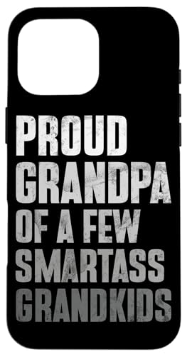 Stolzer Opa von ein paar klugen Enkelkindern Opa Pops Hülle für iPhone 16 Pro Max von Grandpa Granddad Funny Father's Day Men Apparel
