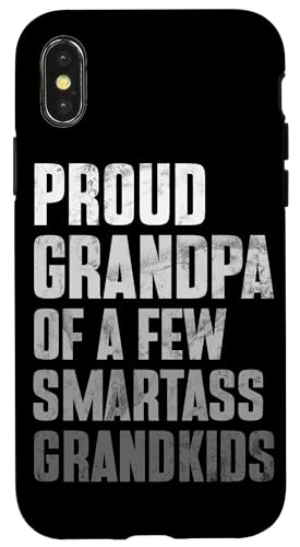 Stolzer Opa von ein paar klugen Enkelkindern Opa Pops Hülle für iPhone X/XS Stolzer Opa von ein paar klugen Enkelkindern Opa Pops Hülle für iPhone X/XS von Grandpa Granddad Funny Father's Day Men Apparel