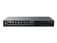 Grandstream Networks GWN7003, Wi-Fi 5 (802.11ac), Dual-Band (2,4 GHz/5 GHz), Eingebauter Ethernet-Anschluss, Schwarz, Tragbarer Router von Grandstream Networks