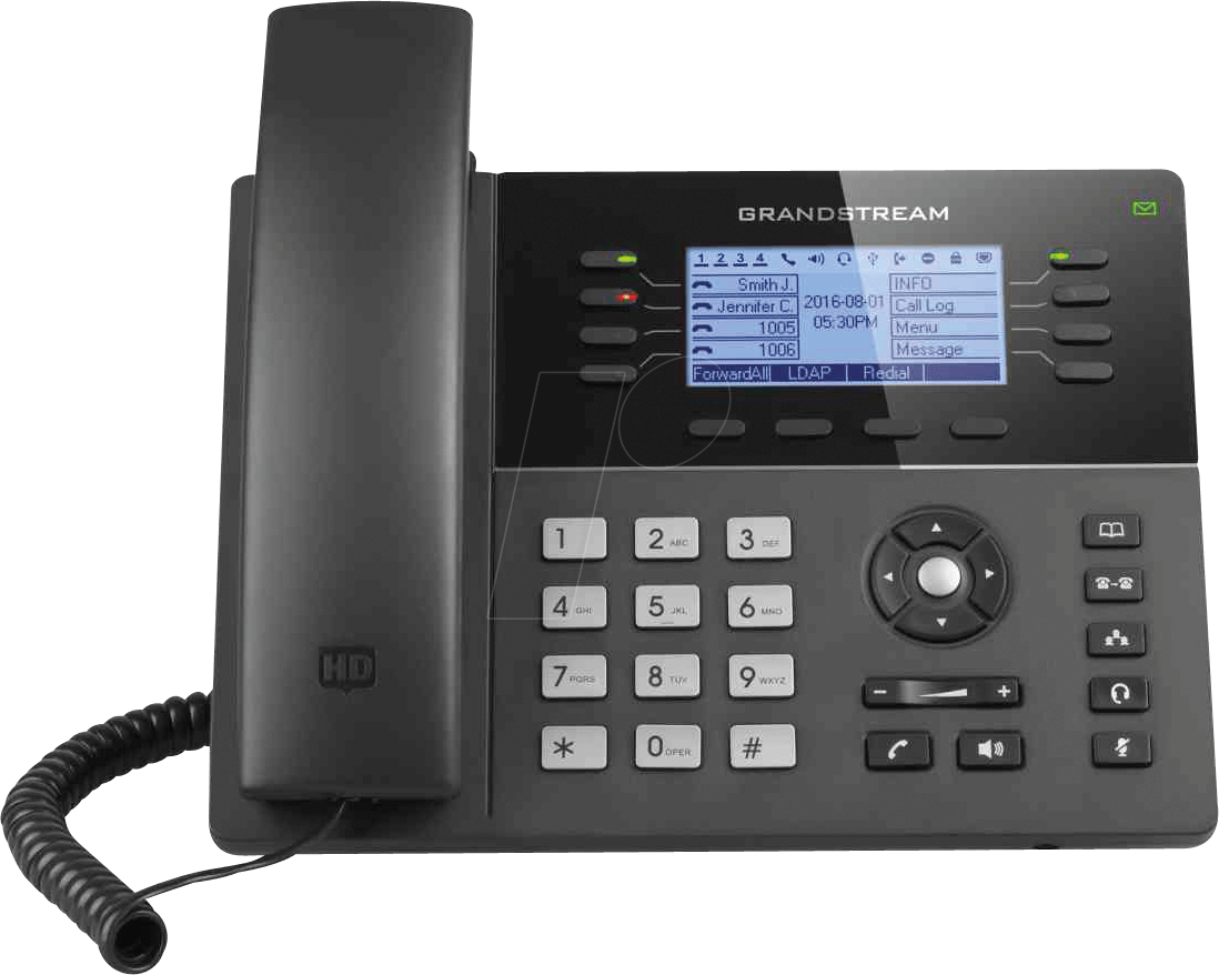 GRS GXP-1782 - IP-Telefon, schnurgebunden von Grandstream