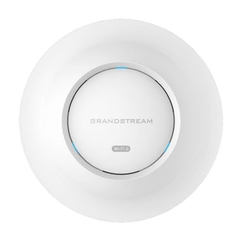 Grandstream GWN7662 Indoor Wi-Fi 6 AX5400 Access Point, 2× 2:2 2.4G, 4× 4:4 5G, 1x GbE, 1x 2,5G, PoE, up to 175m Coverage, up to 25 Marke von Grandstream