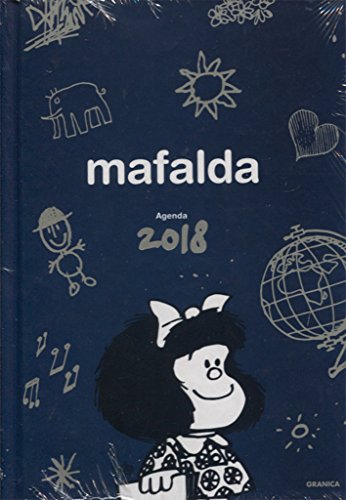 Granica Mafalda – Agenda gebunden 2018, blau von Granica