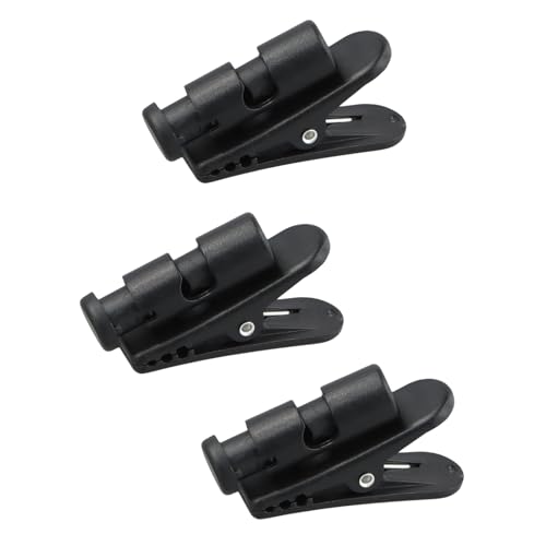 3 Stück Kopfhörer Kabelklemme, Kopfhörer Draht Clip aus Kunststoff, 360° Drehbar Mikrofon Kabel Klemme, Kopfhörer Kabel Kleidung Clip, Ohrhörer Clips, Headphone Cable Clamp für 5 mm Rundes/Flaches 3 Stück Kopfhörer Kabelklemme, Kopfhörer Draht Clip aus Kunststoff, 360° Drehbar Mikrofon Kabel Klemme, Kopfhörer Kabel Kleidung Clip, Ohrhörer Clips, Headphone Cable Clamp für 5 mm Rundes/Flaches von Granvoo