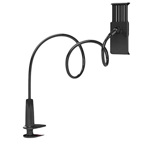 Graootoly 360 drehbare flexible lange Handy Halter Desktop Bett Lazy Halterung Telefon Ständer für Telefon und (schwarz) von Graootoly