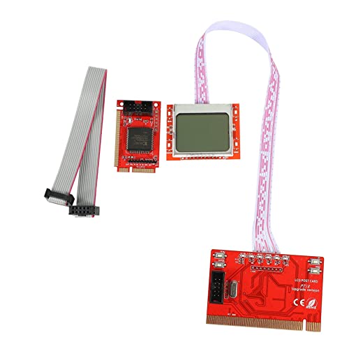 Graootoly LCD PC Motherboard Analyzer Diagnostic Post Tester Card Checker Professional for Computer Laptop Desktop Pti8 von Graootoly