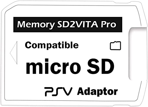 Grapelet SD2Vita Pro 5.0 Adapter für PSVITA Micro SD Speicherkarte von PS Vita 3.60 Henkaku, vollständige Abdeckung von Grapelet