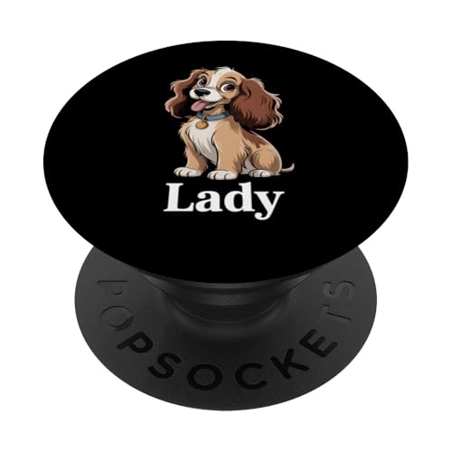 Cockerspaniel, Geschenk für Mama und Papa, niedlicher Welpe, Hundeliebhaber PopSockets Klebender PopGrip Cockerspaniel, Geschenk für Mama und Papa, niedlicher Welpe, Hundeliebhaber PopSockets Klebender PopGrip von Graphic 365