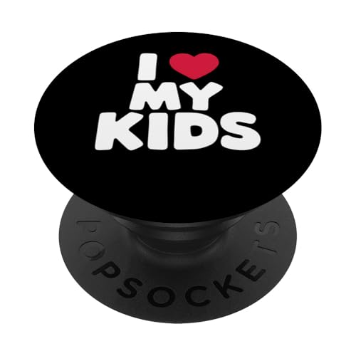 Kinder Geschenk Mama Liebe meine Kinder, Sohn Tochter PopSockets Klebender PopGrip Kinder Geschenk Mama Liebe meine Kinder, Sohn Tochter PopSockets Klebender PopGrip von Graphic 365