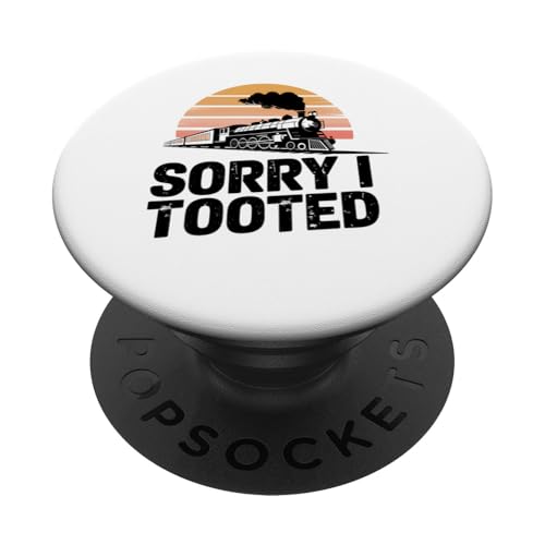 Lover Sorry Tooted Lustiges Eisenbahn-Geschenk PopSockets Klebender PopGrip Lover Sorry Tooted Lustiges Eisenbahn-Geschenk PopSockets Klebender PopGrip von Graphic 365