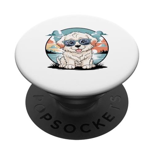 Lustiges Geschenk für Hundeliebhaber PopSockets Klebender PopGrip von Graphic 365