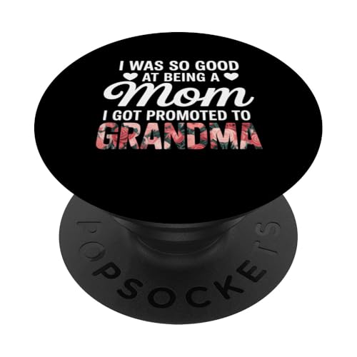 Oma war so darin, Mutter zu sein, wurde befördert PopSockets Klebender PopGrip Oma war so darin, Mutter zu sein, wurde befördert PopSockets Klebender PopGrip von Graphic 365