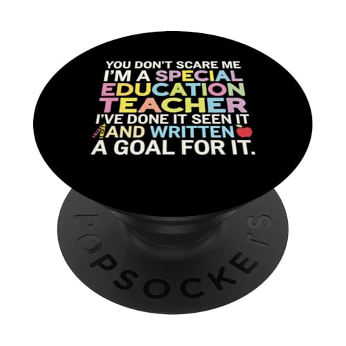 Sonderpädagoge Ich habe es geschafft, es gesehen, geschrieben, A PopSockets Klebender PopGrip von Graphic 365