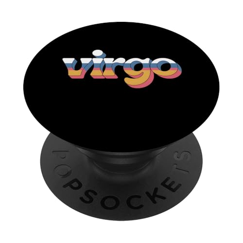 Sternzeichen Jungfrau Astrologie Horoskop August Geburtstagsgeschenk PopSockets Klebender PopGrip von Graphic 365