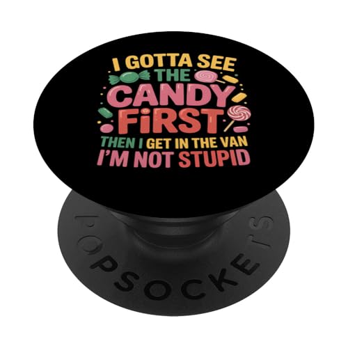 Süßes Halloween-Kostüm für Süßes oder Saures PopSockets Klebender PopGrip von Graphic 365