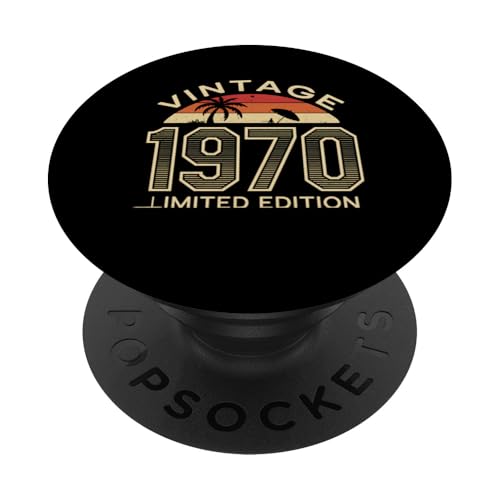Vintage 1970 Edition 53. Geburtstag Geschenk PopSockets Klebender PopGrip Vintage 1970 Edition 53. Geburtstag Geschenk PopSockets Klebender PopGrip von Graphic 365