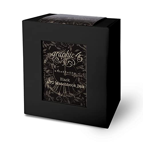 Graphic 45 Staples Matchbook BX Black, sortiert, Einheitsgröße von Graphic 45