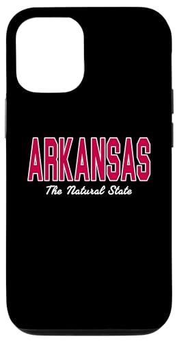 Arkansas - The Natural State - Throwback Design - Classic Hülle für iPhone 12/12 Pro von Graphic Club Inc.